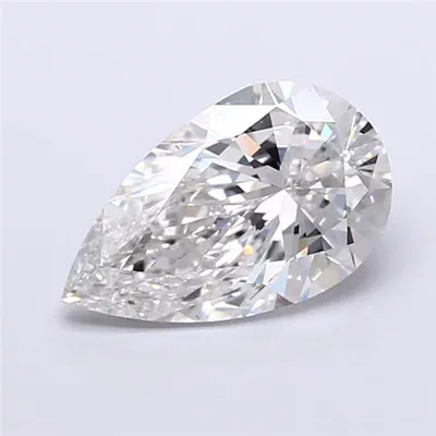 4.01ct F VS1 Rare Carat Ideal Cut Pear Lab Grown Diamond