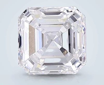 3.54ct E VS1 Rare Carat Ideal Cut Asscher Lab Grown Diamond