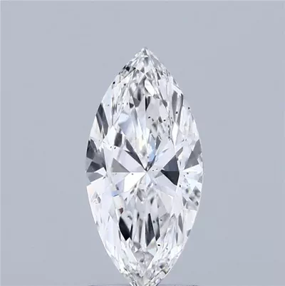 1.66ct E SI1 Rare Carat Ideal Cut Marquise Lab Grown Diamond