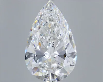 11.54ct E VVS2 Rare Carat Ideal Cut Pear Lab Grown Diamond
