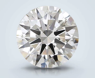 4.02ct I VS2 Rare Carat Ideal Cut Round Diamond