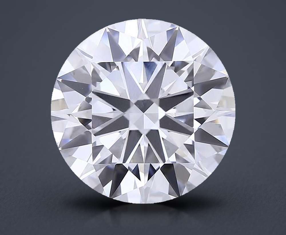 9.08ct F VVS2 Excellent Cut Round Lab Grown Diamond