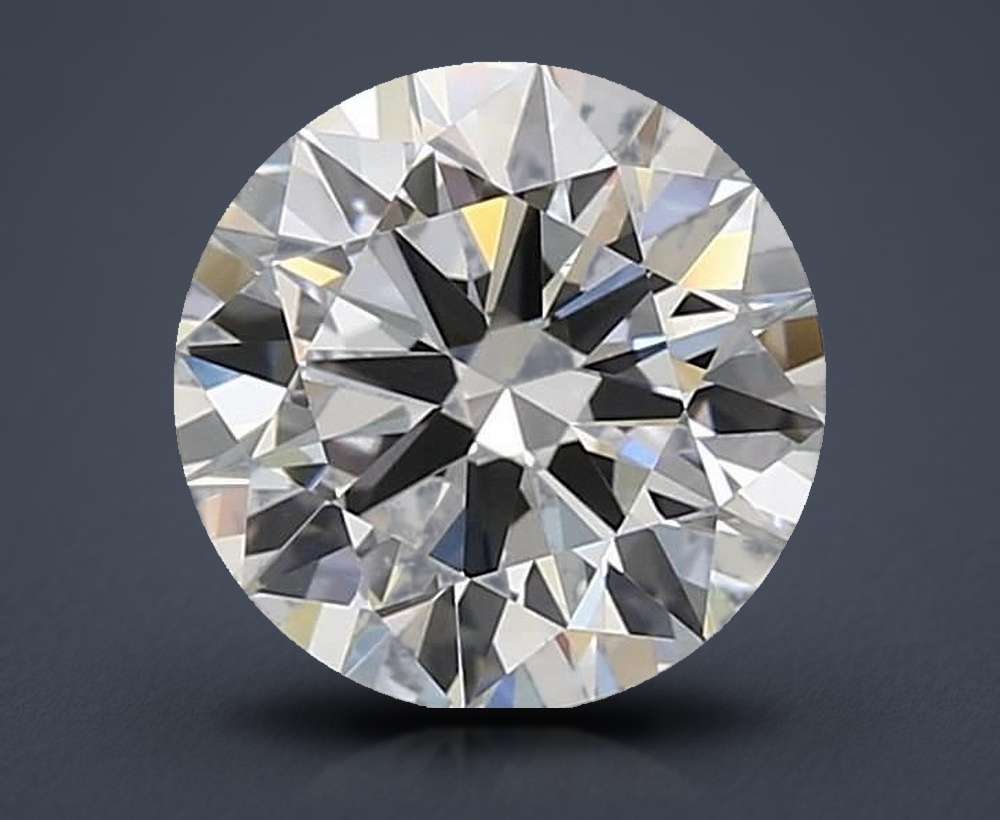 2.04ct D VVS1 Rare Carat Ideal Cut Round Lab Grown Diamond