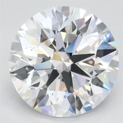 3.76ct D IF Rare Carat Ideal Cut Round Lab Grown Diamond