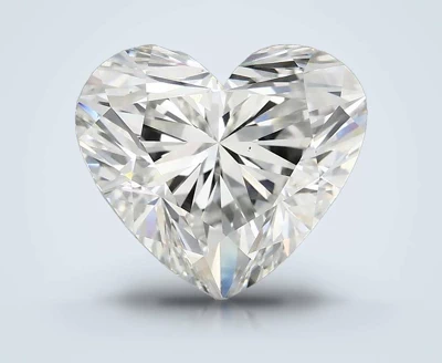 5.27ct E VS1 Rare Carat Ideal Cut Heart Lab Grown Diamond