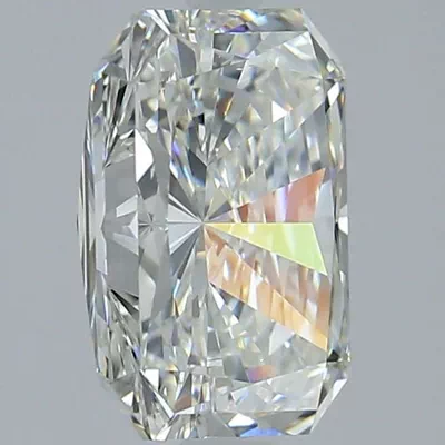 4.01ct J SI1 Rare Carat Ideal Cut Radiant Diamond