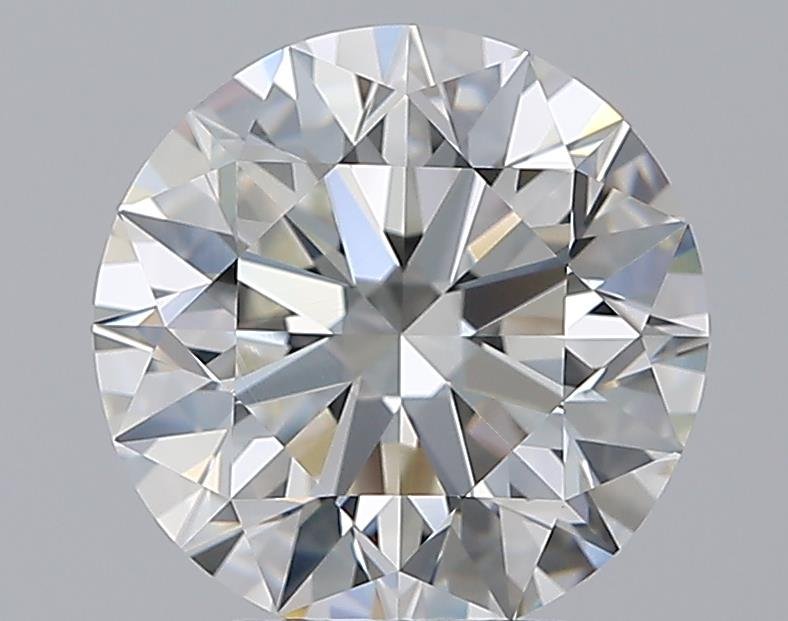 3.10ct H VVS2 Rare Carat Ideal Cut Round Diamond