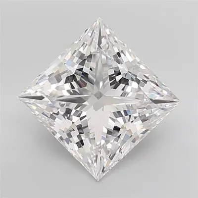 15.17ct E VS1 Rare Carat Ideal Cut Princess Lab Grown Diamond