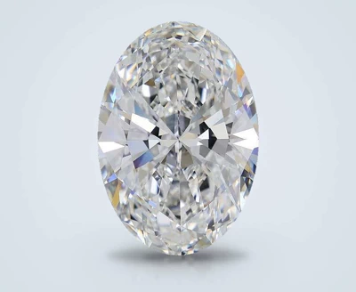 13.58ct F VS1 Rare Carat Ideal Cut Oval Lab Grown Diamond