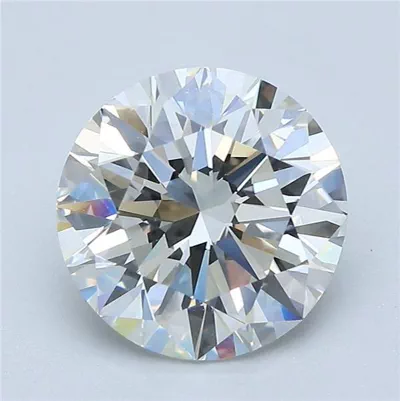 3.77ct G VS1 Rare Carat Ideal Cut Round Diamond