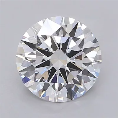 2.51ct F VS2 Rare Carat Ideal Cut Round Lab Grown Diamond