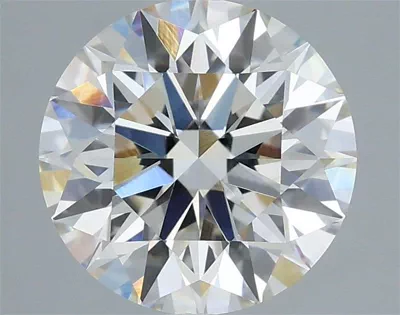 3.15ct H VVS2 Rare Carat Ideal Cut Round Lab Grown Diamond