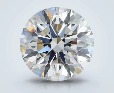3.15ct H VVS2 Rare Carat Ideal Cut Round Lab Grown Diamond