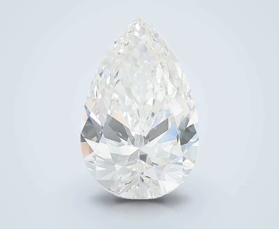 6.01ct F VVS2 Rare Carat Ideal Cut Pear Lab Grown Diamond