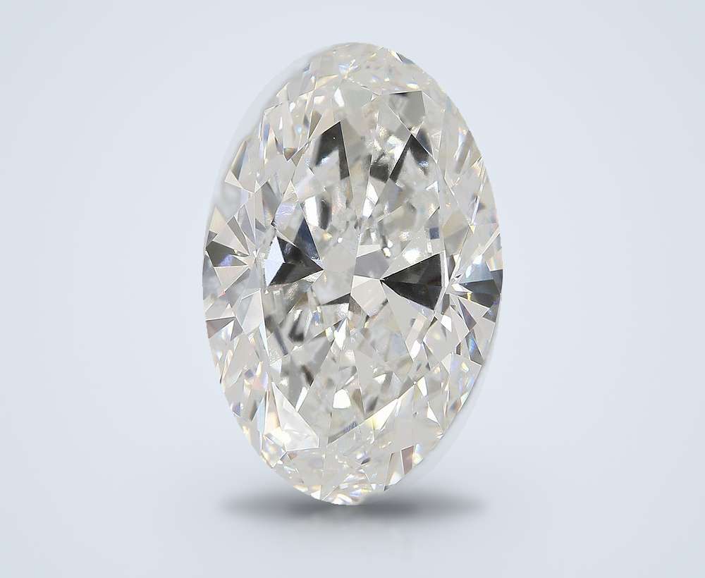 13.94ct F VVS2 Rare Carat Ideal Cut Oval Lab Grown Diamond