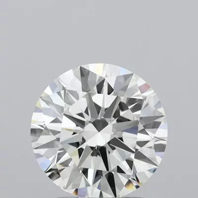 1.80ct H IF Rare Carat Ideal Cut Round Diamond