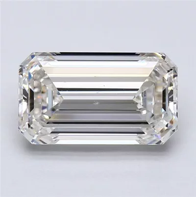 3.16ct I SI1 Excellent Cut Emerald Diamond