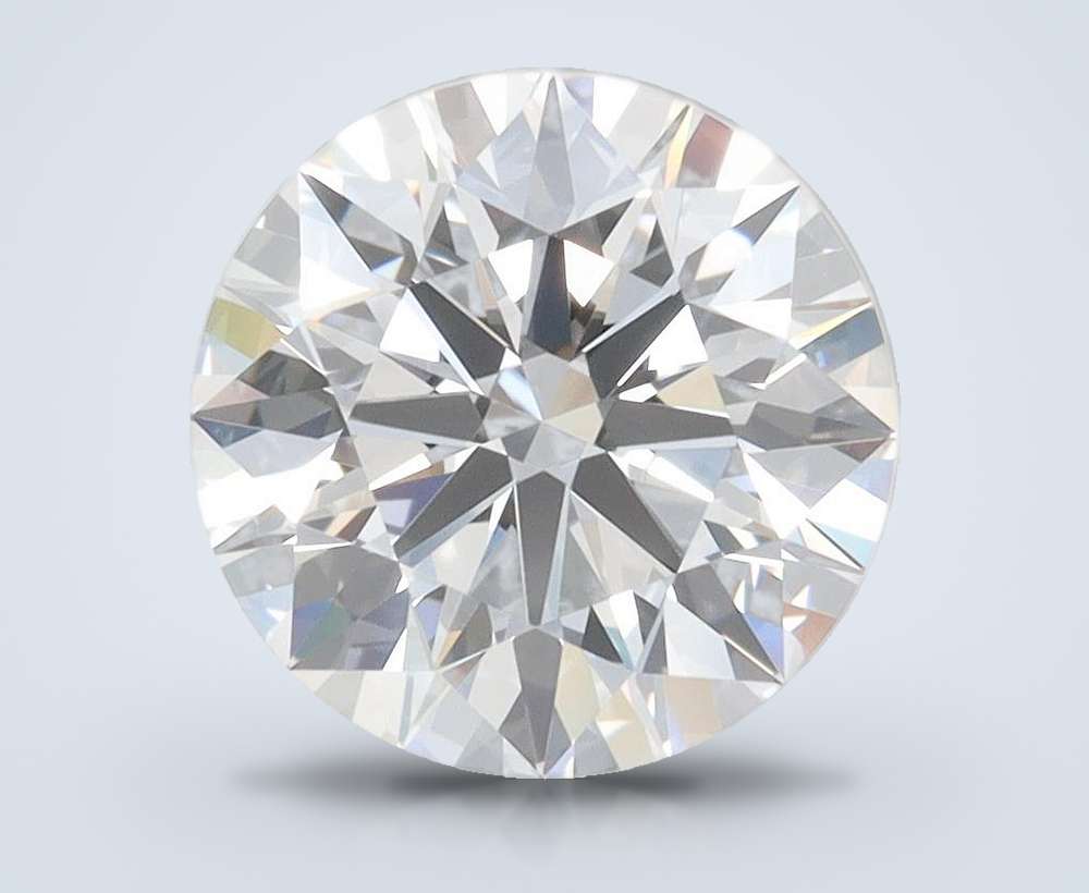 2.87ct D IF Rare Carat Ideal Cut Round Lab Grown Diamond
