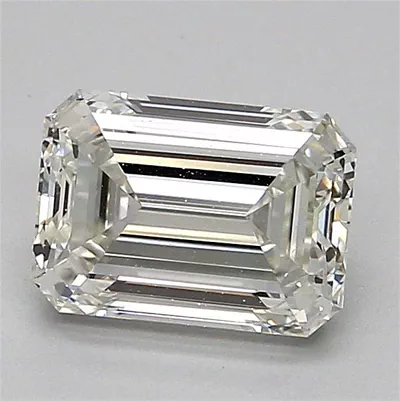 1.70ct I VVS1 Rare Carat Ideal Cut Emerald Diamond