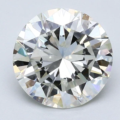 2.50ct K SI2 Good Cut Round Diamond
