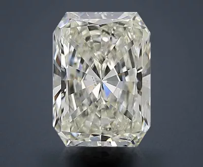4.02ct K SI1 Rare Carat Ideal Cut Radiant Diamond