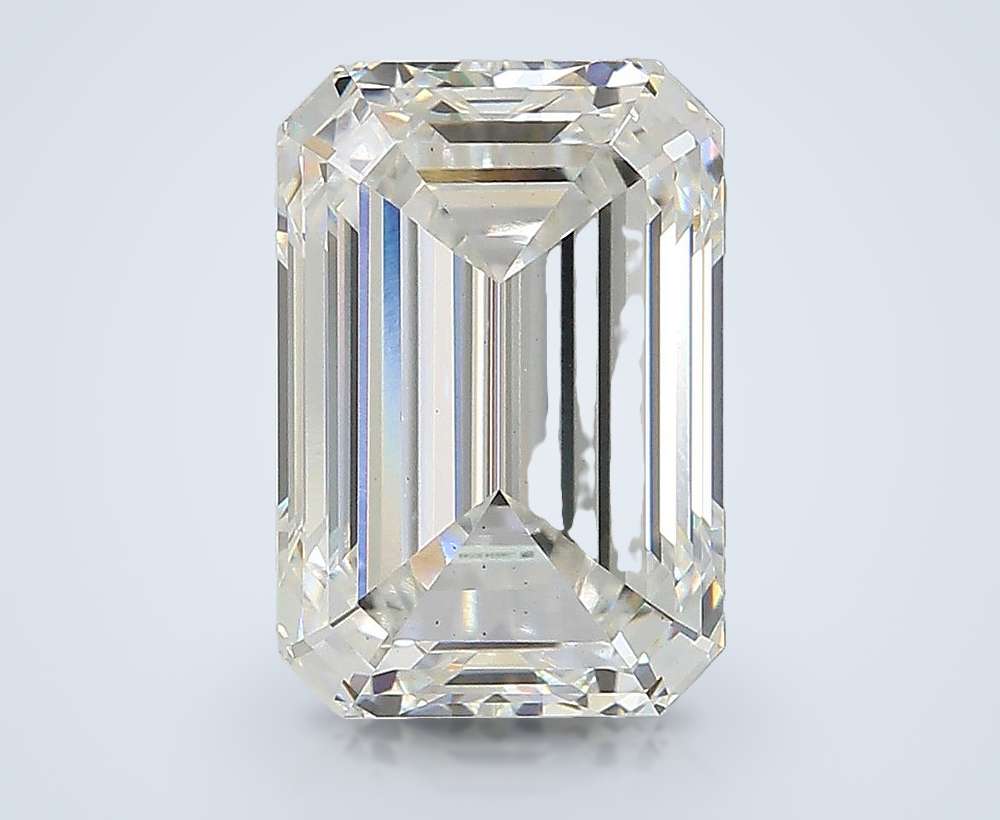 4.20ct F VS1 Rare Carat Ideal Cut Emerald Lab Grown Diamond
