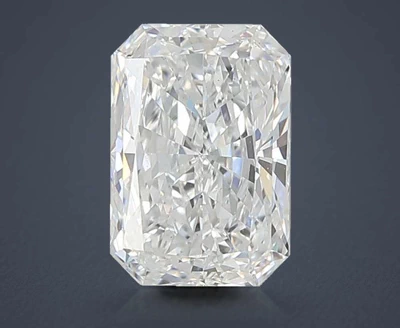 1.74ct E VS1 Rare Carat Ideal Cut Radiant Lab Grown Diamond