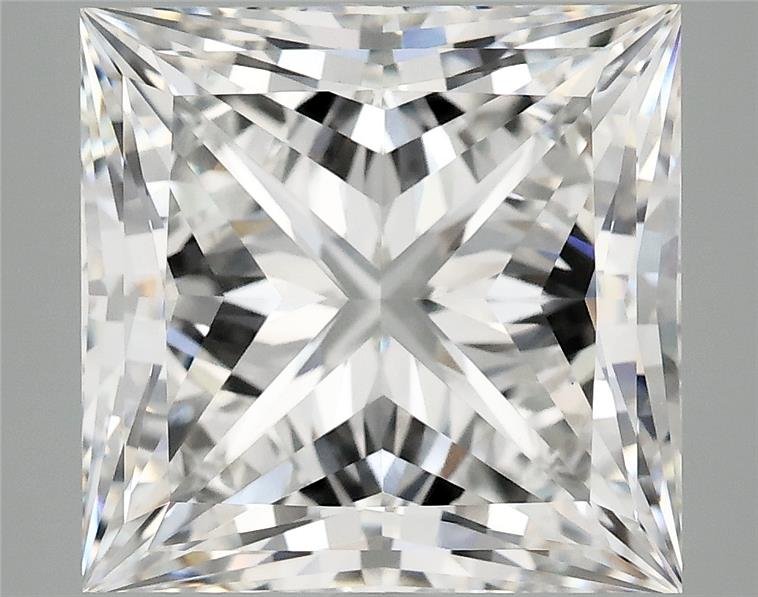 7.77ct E VVS2 Rare Carat Ideal Cut Princess Lab Grown Diamond