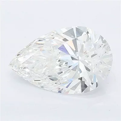1.27ct E VVS2 Rare Carat Ideal Cut Pear Lab Grown Diamond