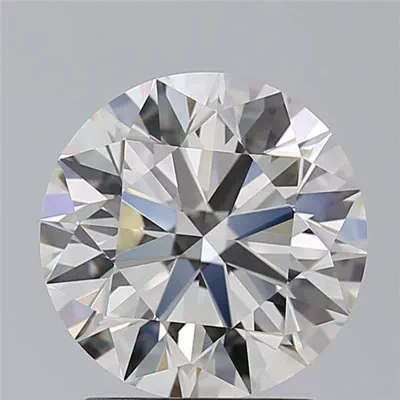 2.31ct J VVS1 Rare Carat Ideal Cut Round Diamond