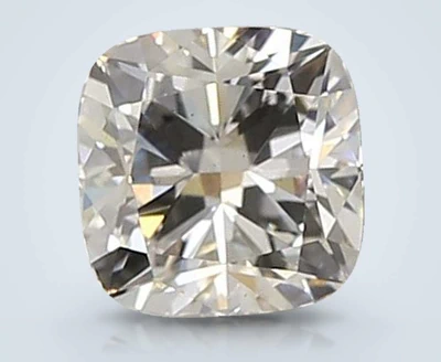 0.93ct F VS2 Rare Carat Ideal Cut Cushion Lab Grown Diamond