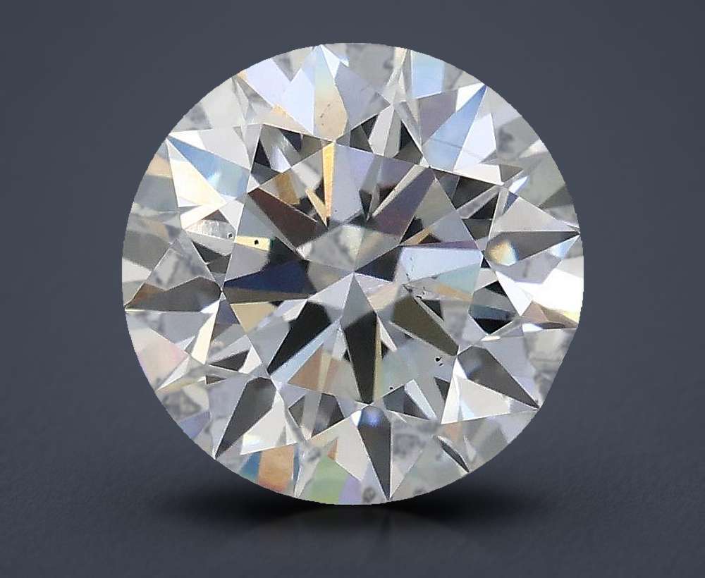 2.09ct D VS2 Rare Carat Ideal Cut Round Lab Grown Diamond