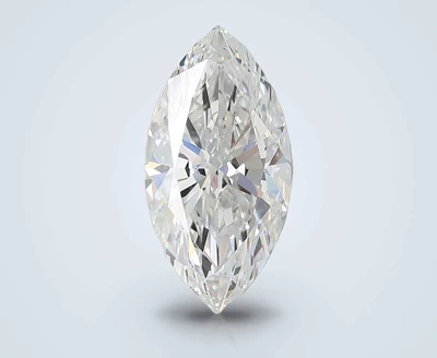 3.08ct F VVS2 Rare Carat Ideal Cut Marquise Lab Grown Diamond