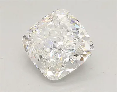 2.06ct F VVS1 Rare Carat Ideal Cut Cushion Lab Grown Diamond