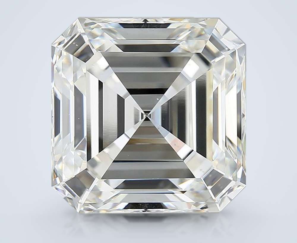 10.07ct G VS1 Rare Carat Ideal Cut Asscher Lab Grown Diamond