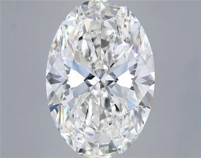 10.04ct F VVS2 Rare Carat Ideal Cut Oval Lab Grown Diamond