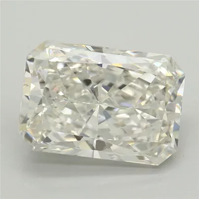 5.04ct G VS1 Rare Carat Ideal Cut Radiant Lab Grown Diamond