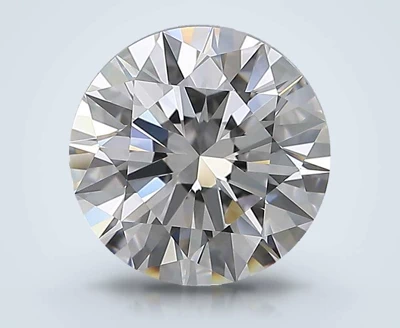 2.28ct D FL Rare Carat Ideal Cut Round Diamond
