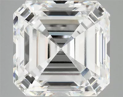 8.17ct E VVS2 Rare Carat Ideal Cut Asscher Lab Grown Diamond