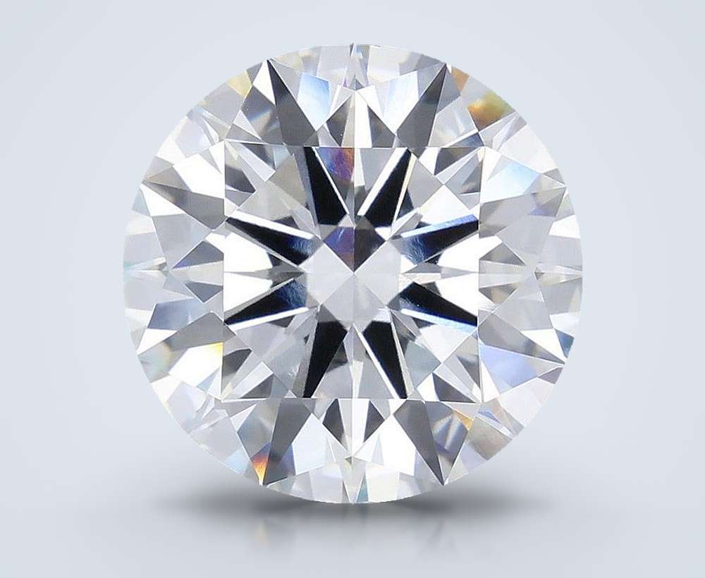 11.05ct F VVS2 Rare Carat Ideal Cut Round Lab Grown Diamond