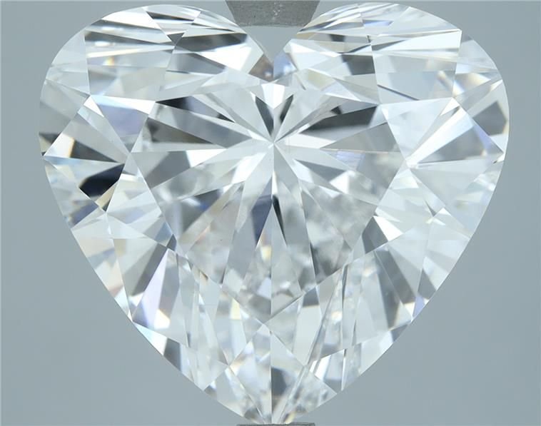 6.51ct D VS1 Rare Carat Ideal Cut Heart Lab Grown Diamond
