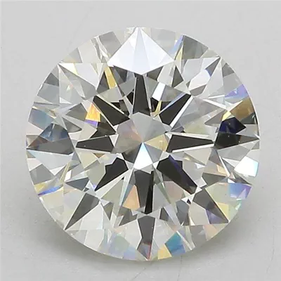 3.03ct J VS1 Excellent Cut Round Lab Grown Diamond