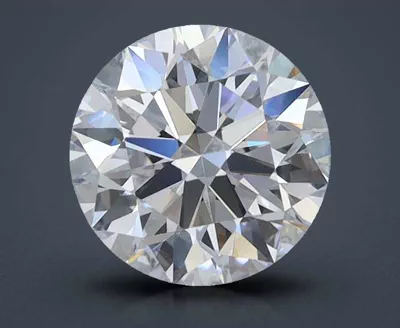 1.37ct F FL Rare Carat Ideal Cut Round Lab Grown Diamond