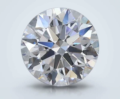 1.37ct F FL Rare Carat Ideal Cut Round Lab Grown Diamond
