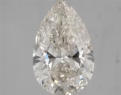 2.17ct J SI2 Rare Carat Ideal Cut Pear Diamond