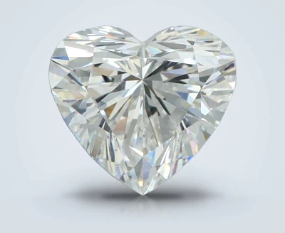 2.59ct D VVS1 Rare Carat Ideal Cut Heart Lab Grown Diamond