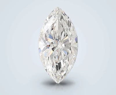 3.09ct E VVS2 Rare Carat Ideal Cut Marquise Lab Grown Diamond