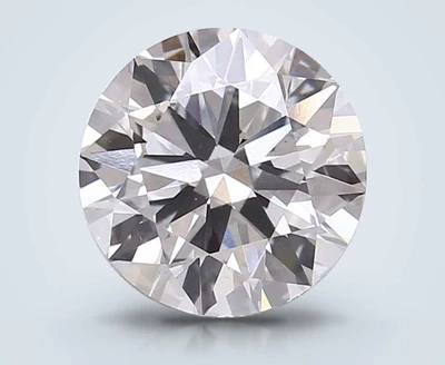 3.06ct H VS2 Rare Carat Ideal Cut Round Lab Grown Diamond