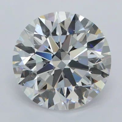 3.95ct D FL Rare Carat Ideal Cut Round Lab Grown Diamond