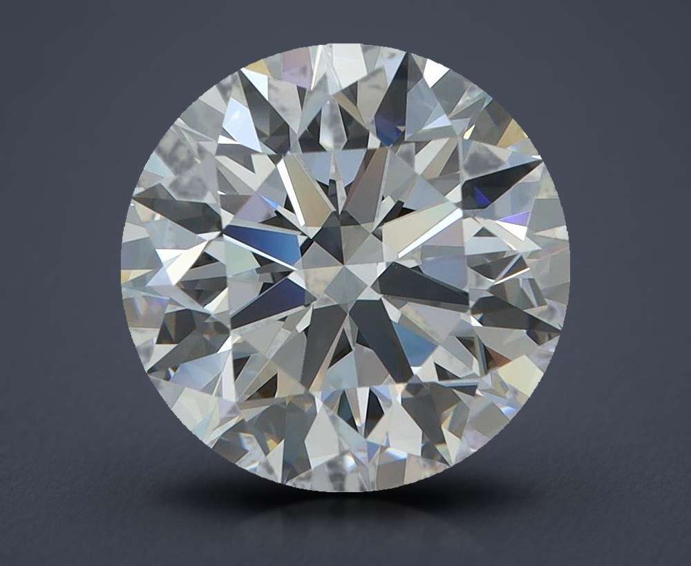 3.95ct D FL Rare Carat Ideal Cut Round Lab Grown Diamond